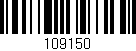 Código de barras (EAN, GTIN, SKU, ISBN): '109150'