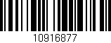 Código de barras (EAN, GTIN, SKU, ISBN): '10916877'