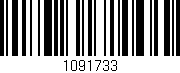 Código de barras (EAN, GTIN, SKU, ISBN): '1091733'