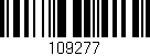 Código de barras (EAN, GTIN, SKU, ISBN): '109277'