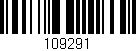 Código de barras (EAN, GTIN, SKU, ISBN): '109291'