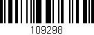 Código de barras (EAN, GTIN, SKU, ISBN): '109298'