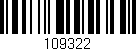 Código de barras (EAN, GTIN, SKU, ISBN): '109322'