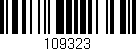Código de barras (EAN, GTIN, SKU, ISBN): '109323'