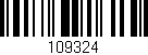 Código de barras (EAN, GTIN, SKU, ISBN): '109324'