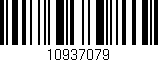 Código de barras (EAN, GTIN, SKU, ISBN): '10937079'
