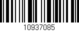 Código de barras (EAN, GTIN, SKU, ISBN): '10937085'