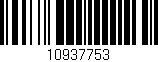 Código de barras (EAN, GTIN, SKU, ISBN): '10937753'