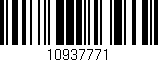 Código de barras (EAN, GTIN, SKU, ISBN): '10937771'