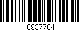 Código de barras (EAN, GTIN, SKU, ISBN): '10937784'