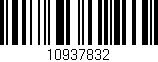 Código de barras (EAN, GTIN, SKU, ISBN): '10937832'