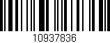 Código de barras (EAN, GTIN, SKU, ISBN): '10937836'