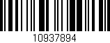 Código de barras (EAN, GTIN, SKU, ISBN): '10937894'