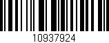 Código de barras (EAN, GTIN, SKU, ISBN): '10937924'