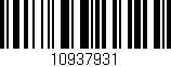 Código de barras (EAN, GTIN, SKU, ISBN): '10937931'