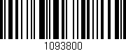 Código de barras (EAN, GTIN, SKU, ISBN): '1093800'