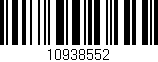 Código de barras (EAN, GTIN, SKU, ISBN): '10938552'
