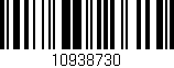 Código de barras (EAN, GTIN, SKU, ISBN): '10938730'