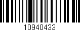 Código de barras (EAN, GTIN, SKU, ISBN): '10940433'
