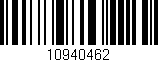 Código de barras (EAN, GTIN, SKU, ISBN): '10940462'