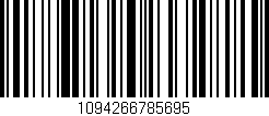 Código de barras (EAN, GTIN, SKU, ISBN): '1094266785695'