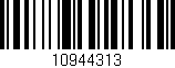Código de barras (EAN, GTIN, SKU, ISBN): '10944313'