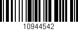 Código de barras (EAN, GTIN, SKU, ISBN): '10944542'
