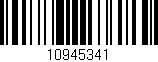Código de barras (EAN, GTIN, SKU, ISBN): '10945341'