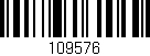 Código de barras (EAN, GTIN, SKU, ISBN): '109576'