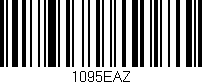 Código de barras (EAN, GTIN, SKU, ISBN): '1095EAZ'
