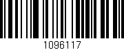 Código de barras (EAN, GTIN, SKU, ISBN): '1096117'