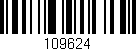 Código de barras (EAN, GTIN, SKU, ISBN): '109624'