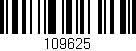 Código de barras (EAN, GTIN, SKU, ISBN): '109625'