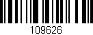 Código de barras (EAN, GTIN, SKU, ISBN): '109626'
