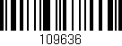 Código de barras (EAN, GTIN, SKU, ISBN): '109636'