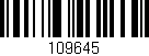 Código de barras (EAN, GTIN, SKU, ISBN): '109645'
