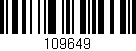 Código de barras (EAN, GTIN, SKU, ISBN): '109649'