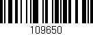 Código de barras (EAN, GTIN, SKU, ISBN): '109650'