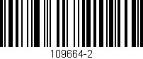 Código de barras (EAN, GTIN, SKU, ISBN): '109664-2'