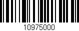 Código de barras (EAN, GTIN, SKU, ISBN): '10975000'