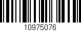 Código de barras (EAN, GTIN, SKU, ISBN): '10975076'
