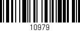 Código de barras (EAN, GTIN, SKU, ISBN): '10979'