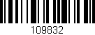 Código de barras (EAN, GTIN, SKU, ISBN): '109832'
