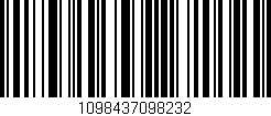 Código de barras (EAN, GTIN, SKU, ISBN): '1098437098232'