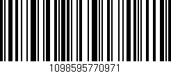Código de barras (EAN, GTIN, SKU, ISBN): '1098595770971'