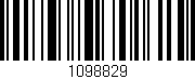 Código de barras (EAN, GTIN, SKU, ISBN): '1098829'