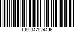 Código de barras (EAN, GTIN, SKU, ISBN): '1099347924406'