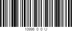 Código de barras (EAN, GTIN, SKU, ISBN): '10996_0_0_U'