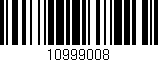 Código de barras (EAN, GTIN, SKU, ISBN): '10999008'