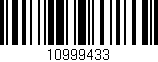 Código de barras (EAN, GTIN, SKU, ISBN): '10999433'